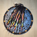 Amethyst Prism Wavy Dread Bobble 24 Inch Synthetic Hair Tie - Rockinredfox