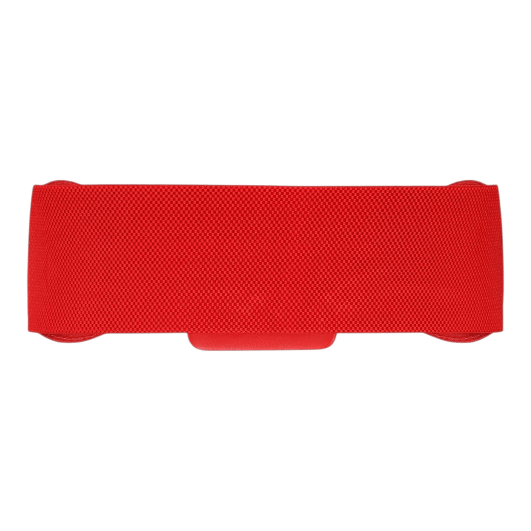 Banned Navy Elasticated Waist Belt Wide Square Buckle - Rockinredfox