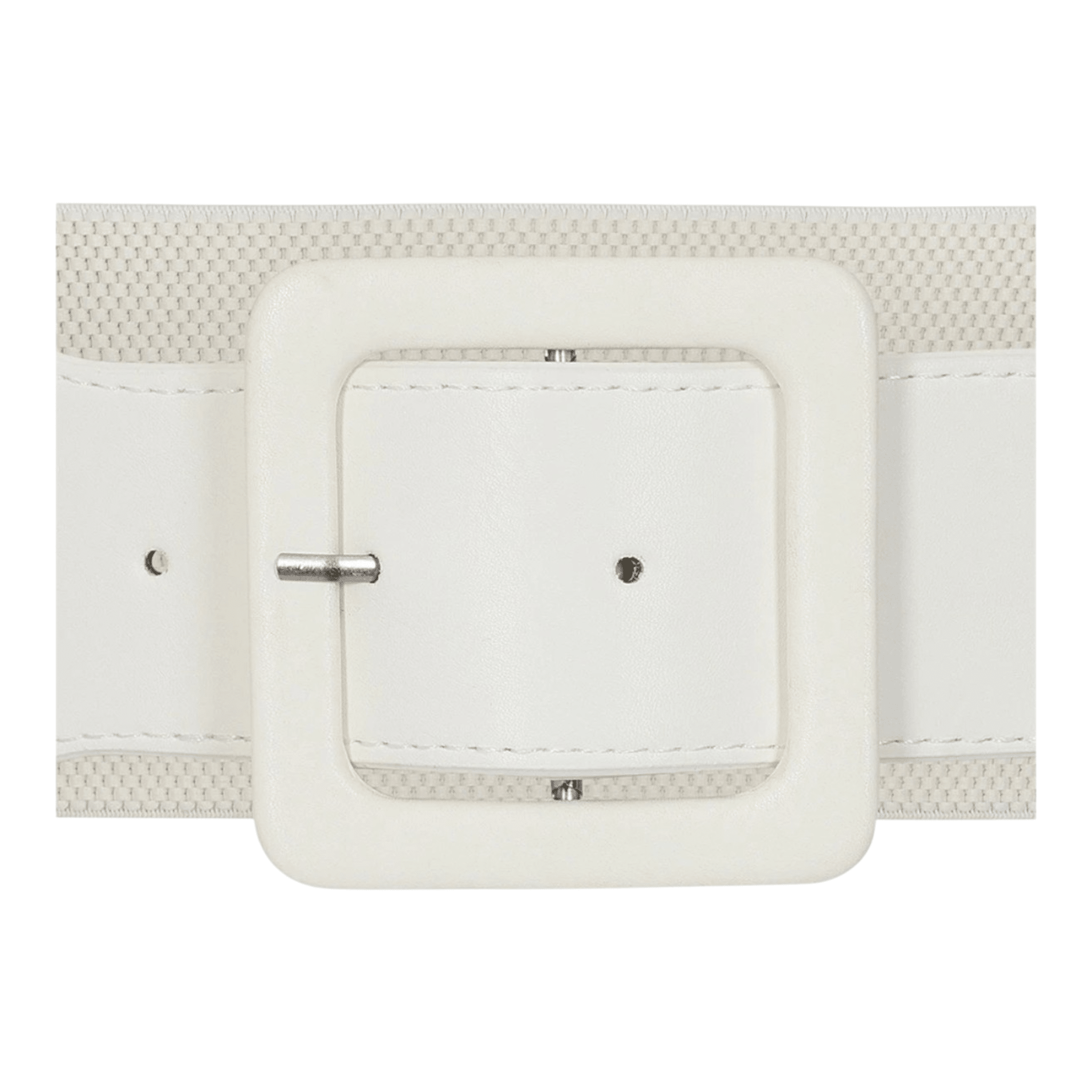 Banned Navy Elasticated Waist Belt Wide Square Buckle - Rockinredfox