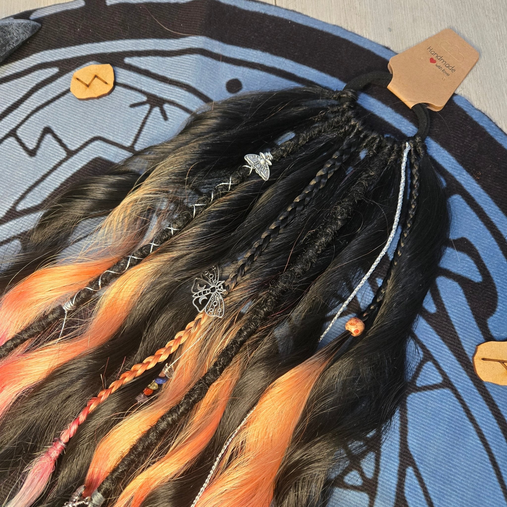 Bifröst Wavy Dread Bobble 24 Inch Synthetic Hair Tie - Rockinredfox