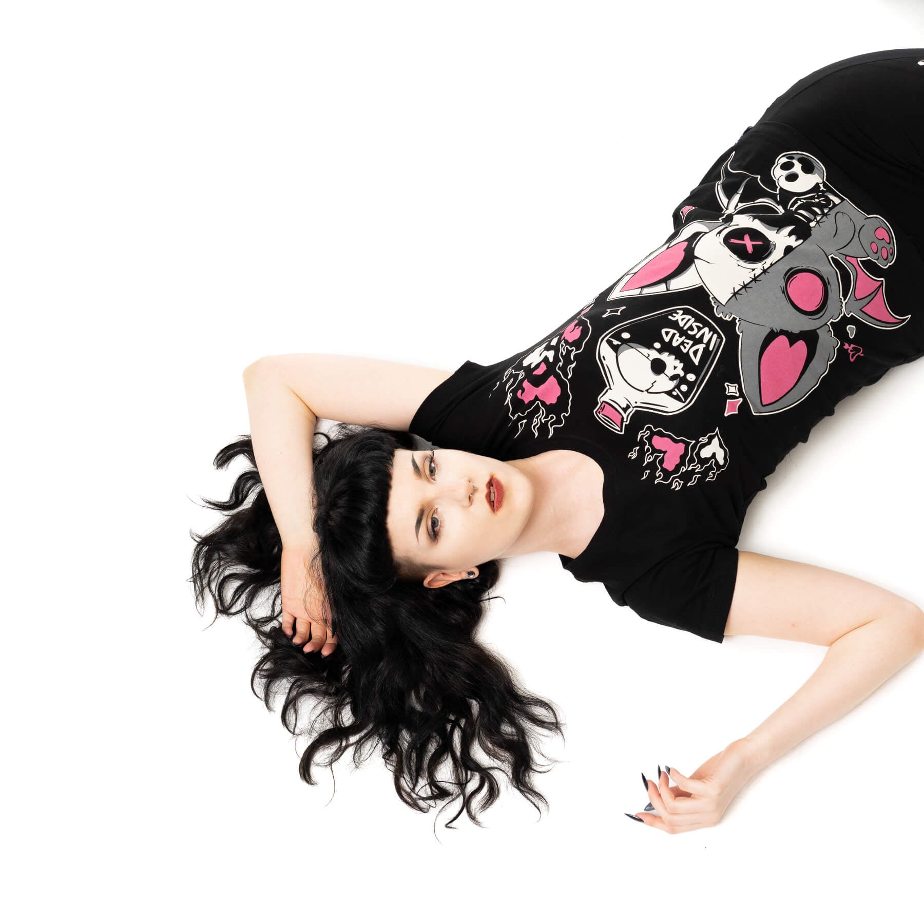 Cupcake Cult Bat Potion T Shirt Black Gothic Bat Graphic Alternative Tee - Rockinredfox