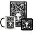 Deadly Tarot The Devil Gift Set – Mug, Notebook & Coaster - Rockinredfox