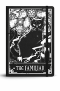 Deadly Tarot The Familiar Notebook – Gothic A5 Hard Cover Journal - Rockinredfox