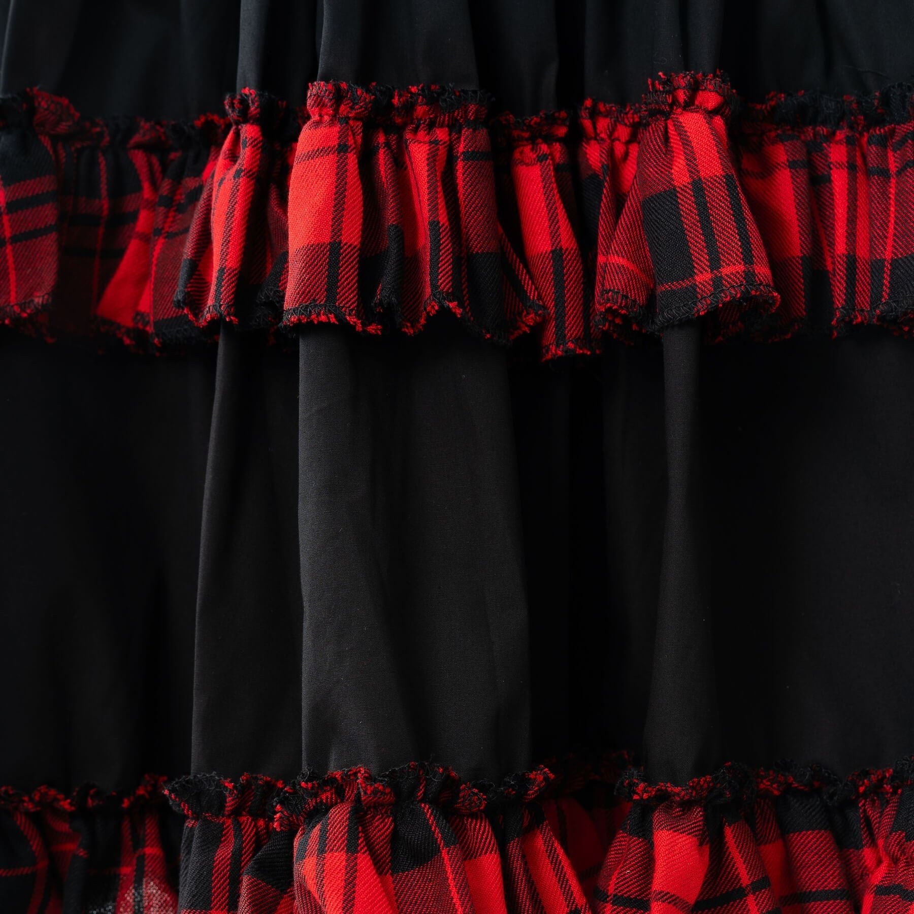 Heartless Parisa Dress – Red Tartan Corset Gothic Dress | Punk Alternative Skater Dress - Rockinredfox