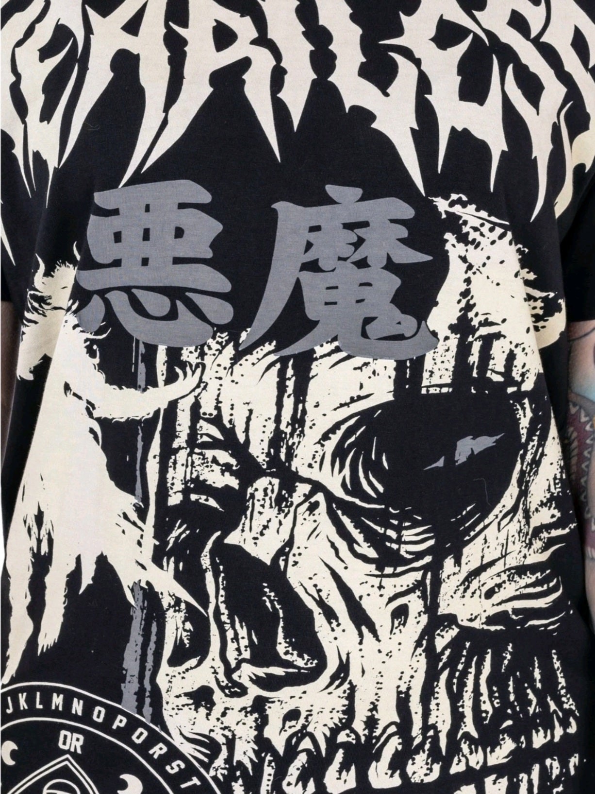 Heartless Reaper T Shirt Black Gothic Skull Graphic Unisex Alternative Tee - Rockinredfox