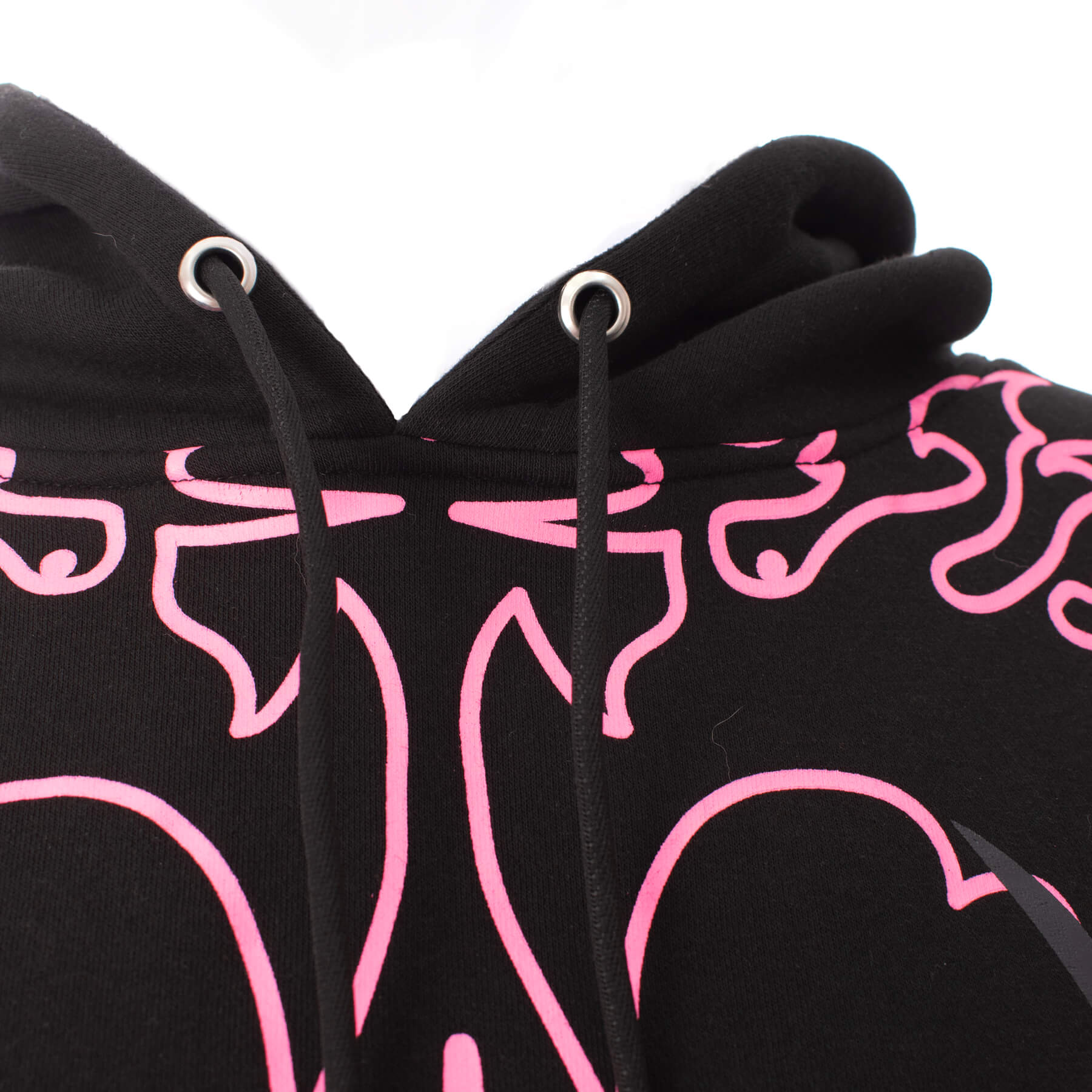 Heartless Thornchant Hood Black Gothic Tribal Heart Cropped Hoodie - Rockinredfox