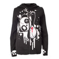 Killer Panda Heartbleed Panda Black Gothic Zip Up Hoodie - Rockinredfox