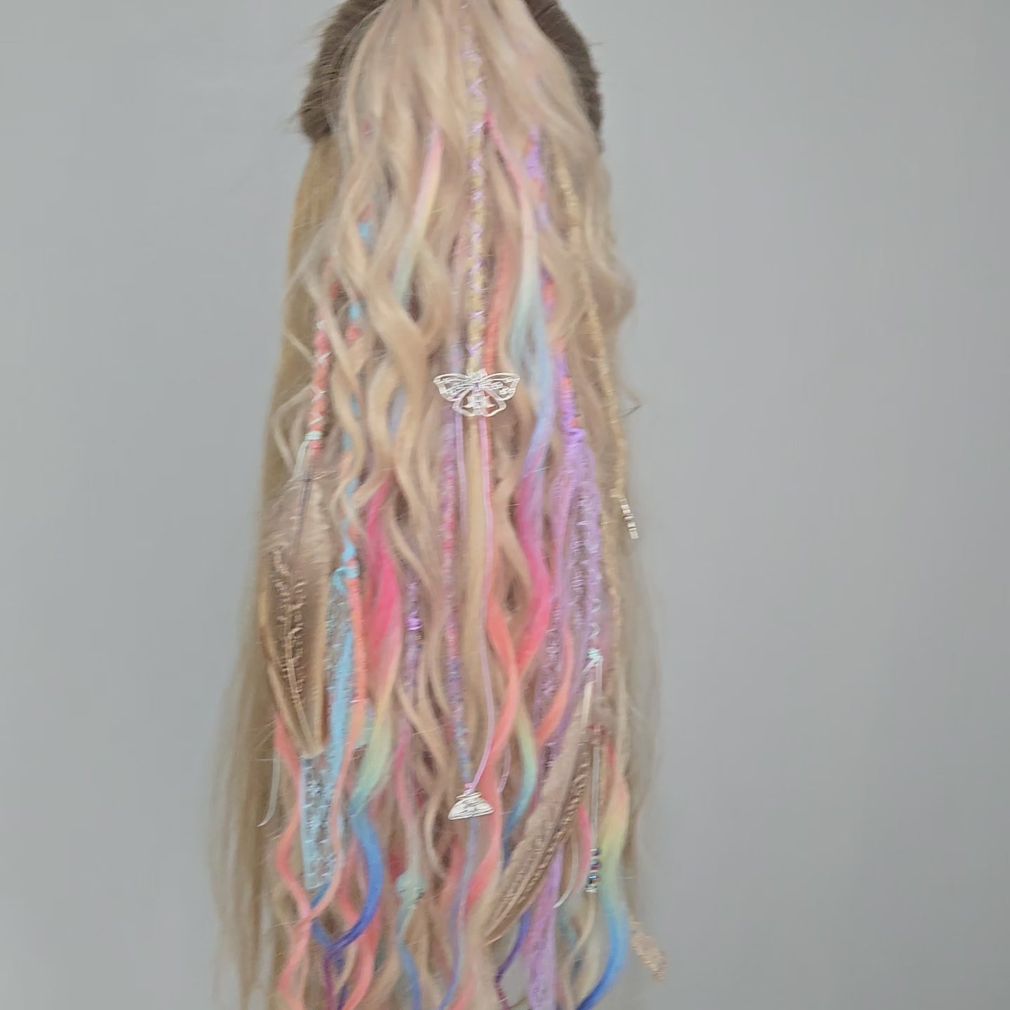 Pastel Fae Claw Clip Hair Set 26 Inch Synthetic Hair Piece
