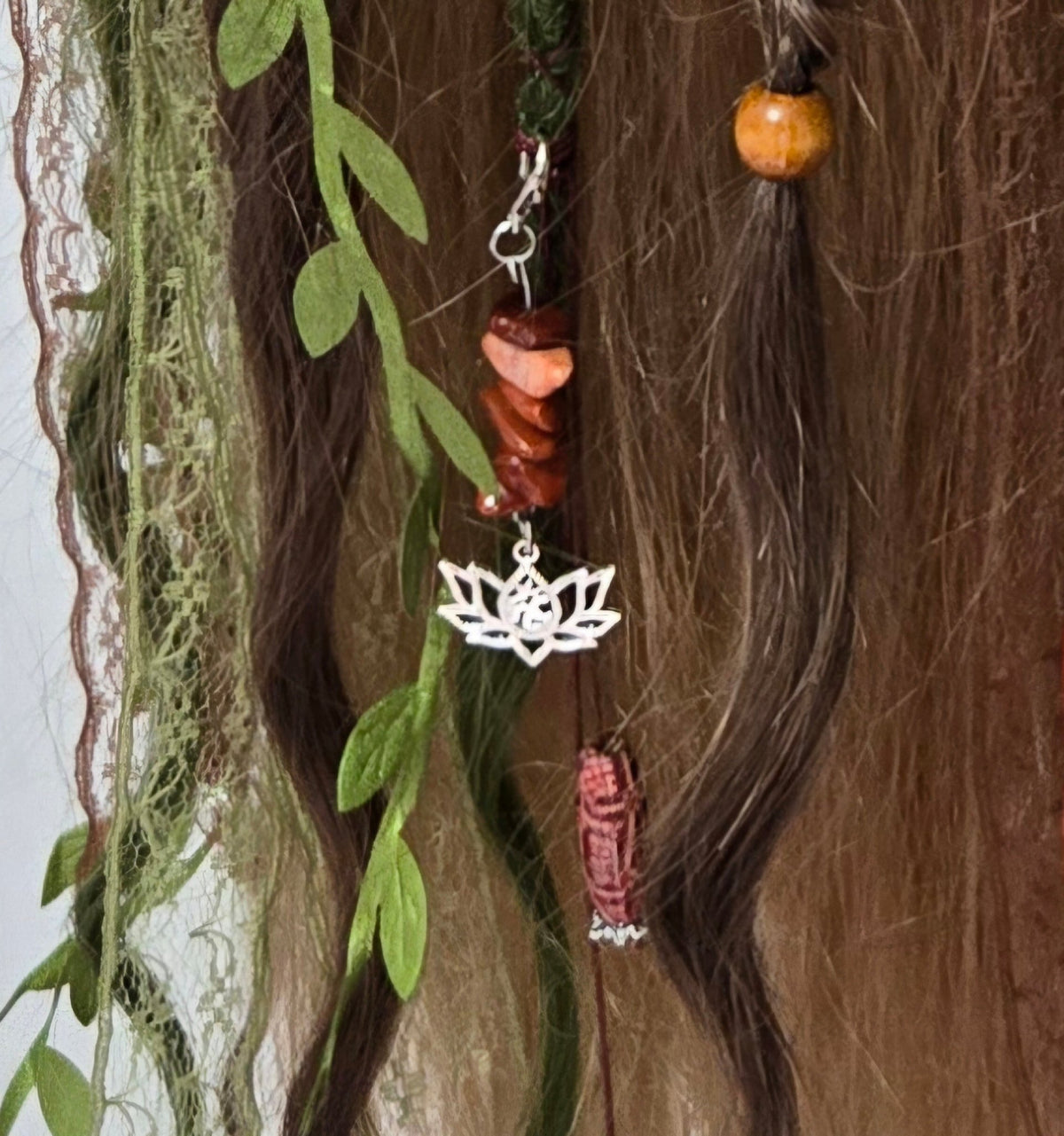RavenDreadz 24 Inch Mini Clip In Dreads & Hair Extensions - Rockinredfox