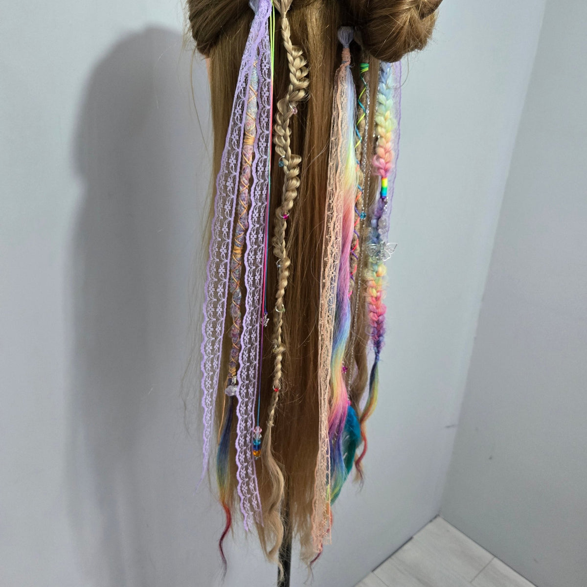 RavenDreadz 24 Inch Mini Clip In Dreads & Hair Extensions - Rockinredfox