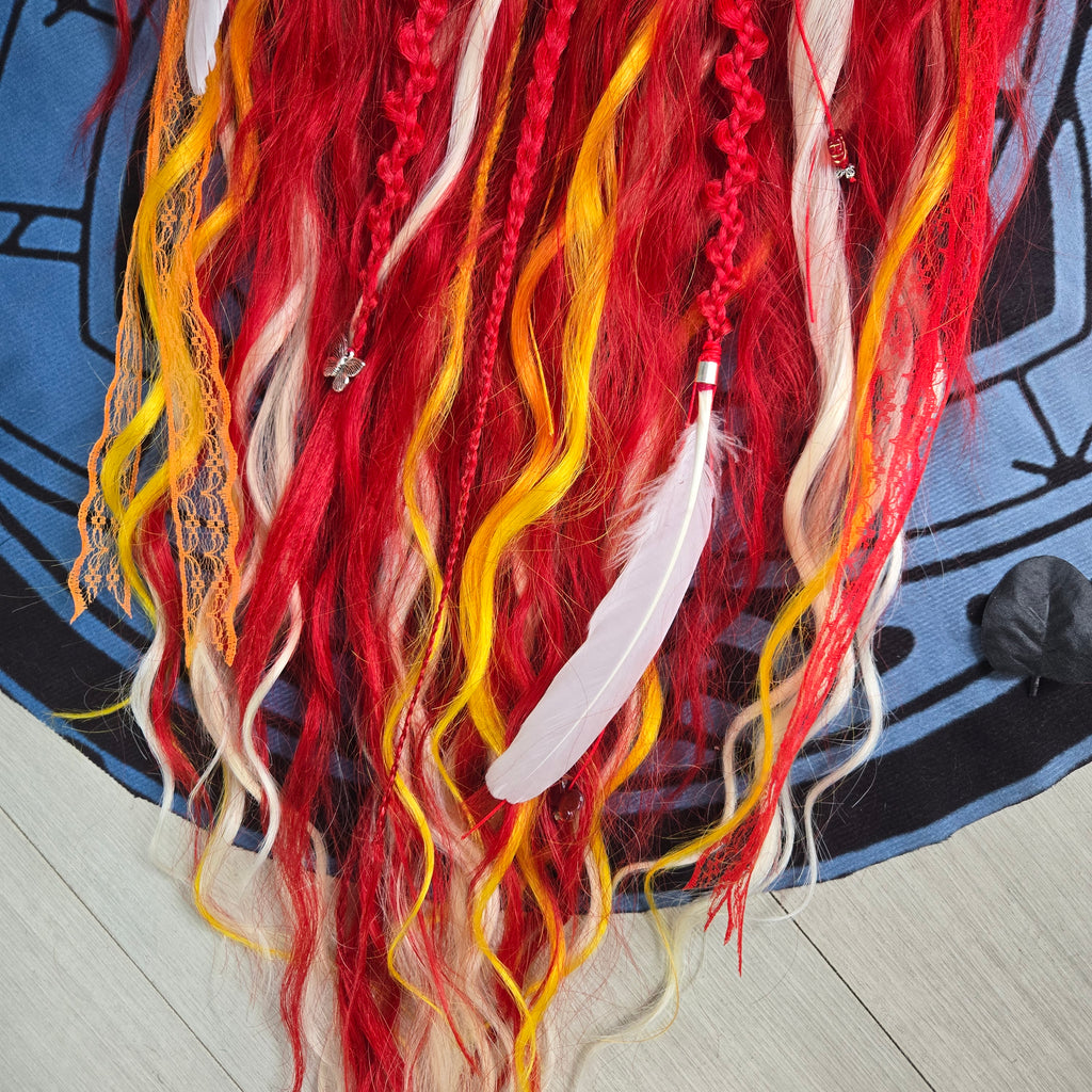 Sunfire Claw Clip Hair Set 28 Inch Synthetic Hair Piece