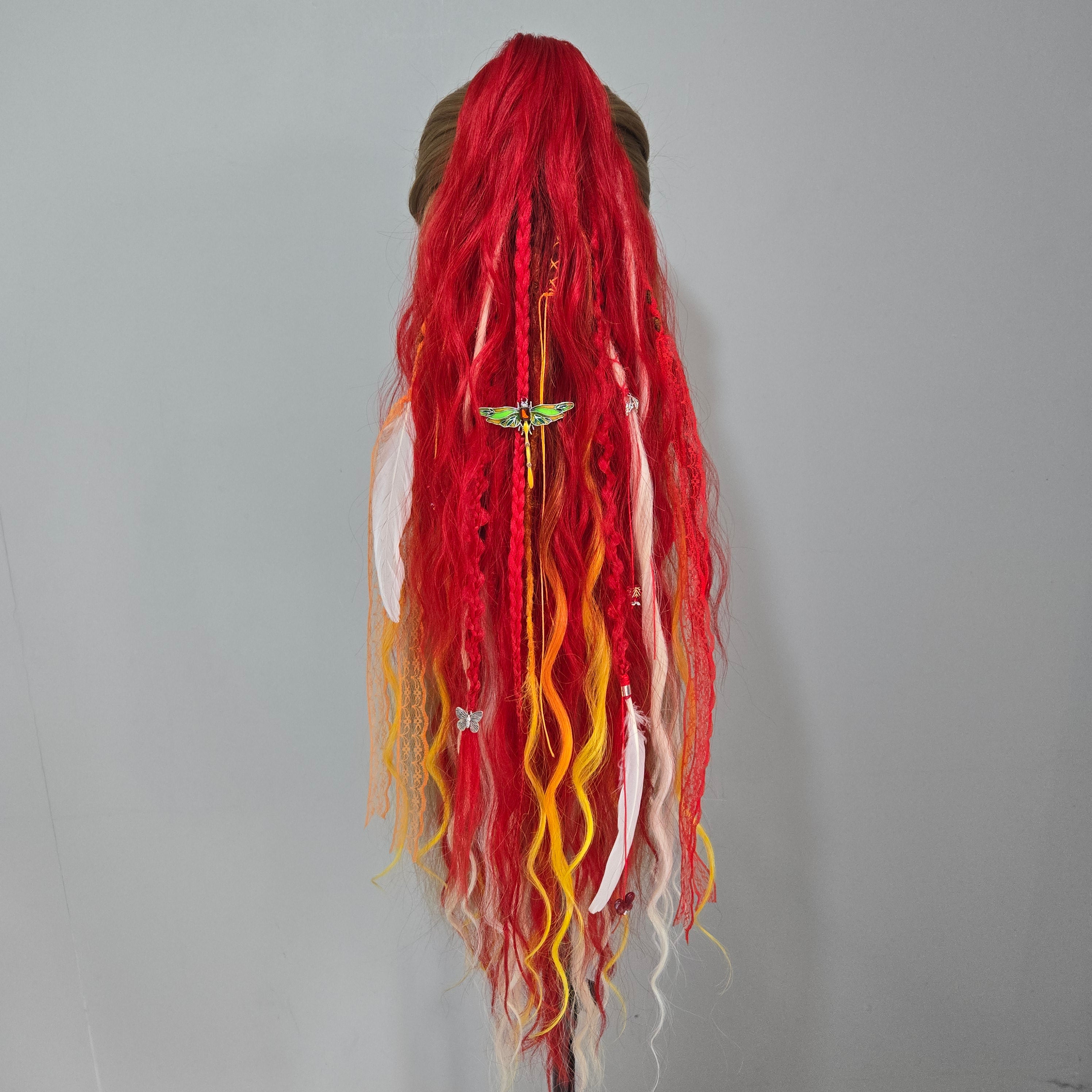 Sunfire Claw Clip Hair Set 28 Inch Synthetic Hair Piece