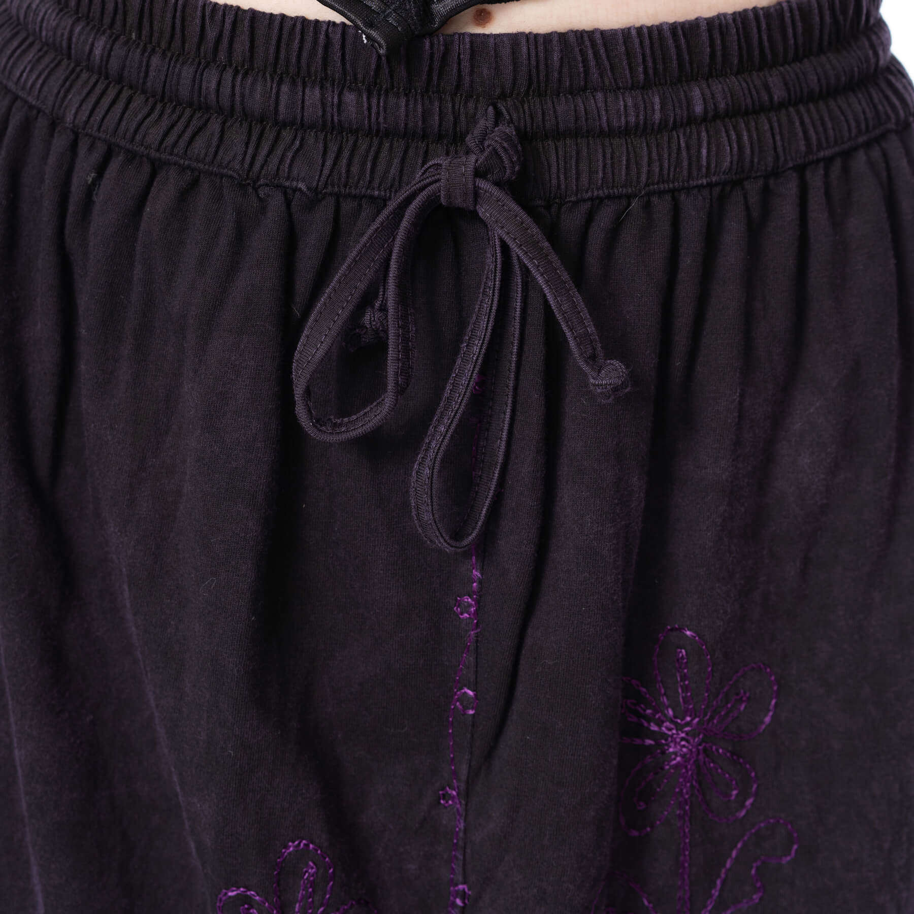 Innocent Lifestyle Solea Skirt Purple Stonewash Lace Maxi Skirt