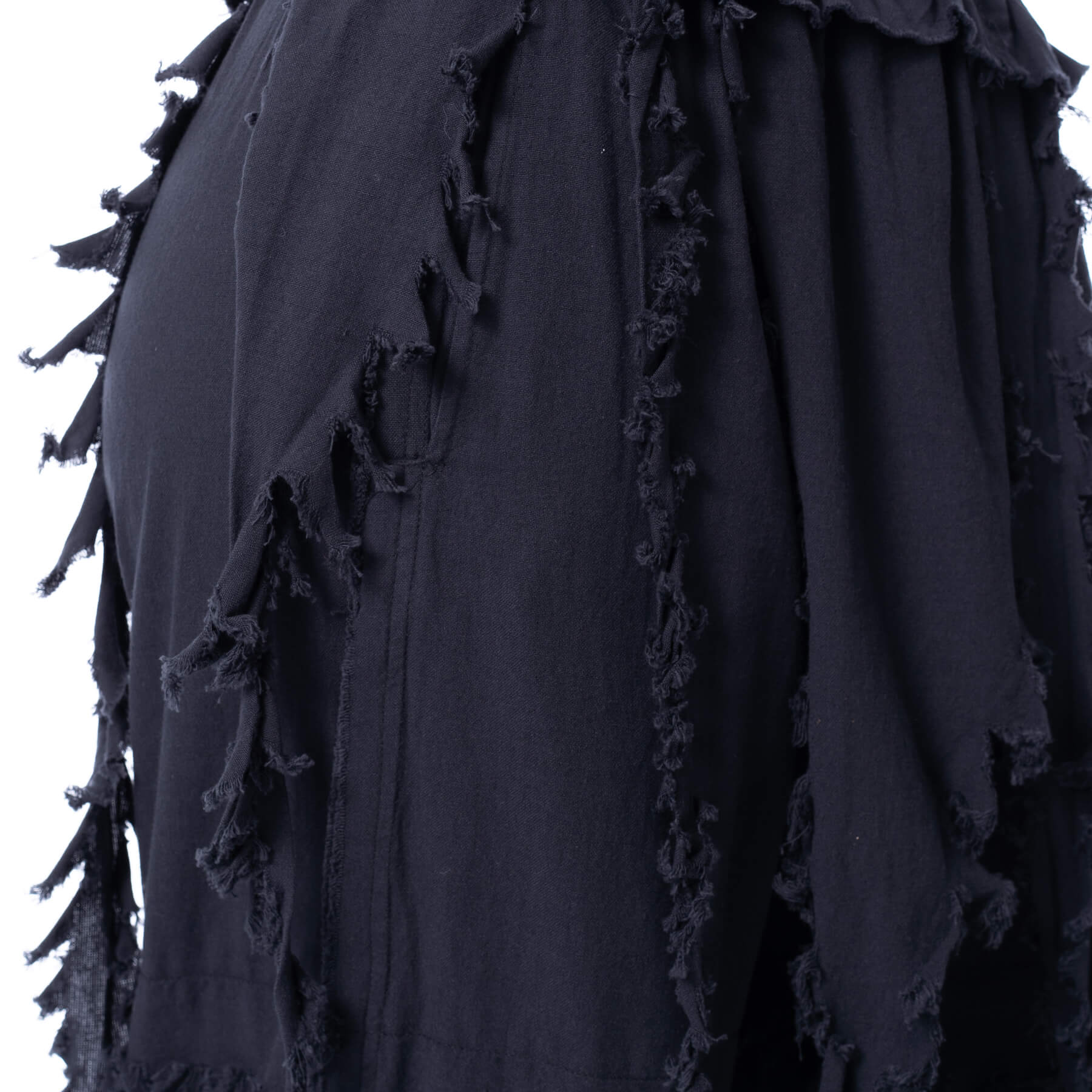 Innocent Lifestyle Rainwoven Pants Black Wide Leg Alternative Trousers