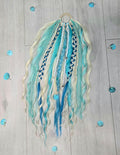 Moonlit Cancer Wavy Dread Bobble 24 Inch Synthetic Hair Tie