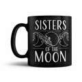 Sisters of the Moon Mug – Gothic Lunar Coffee Cup - Rockinredfox