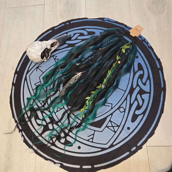 Woodland Wavy Dread Bobble 24 Inch - Made to Order
